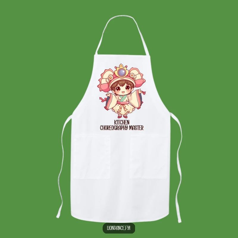 Funny Dancer Character Apron - Cheerful Flair Costume Kitchen Gift