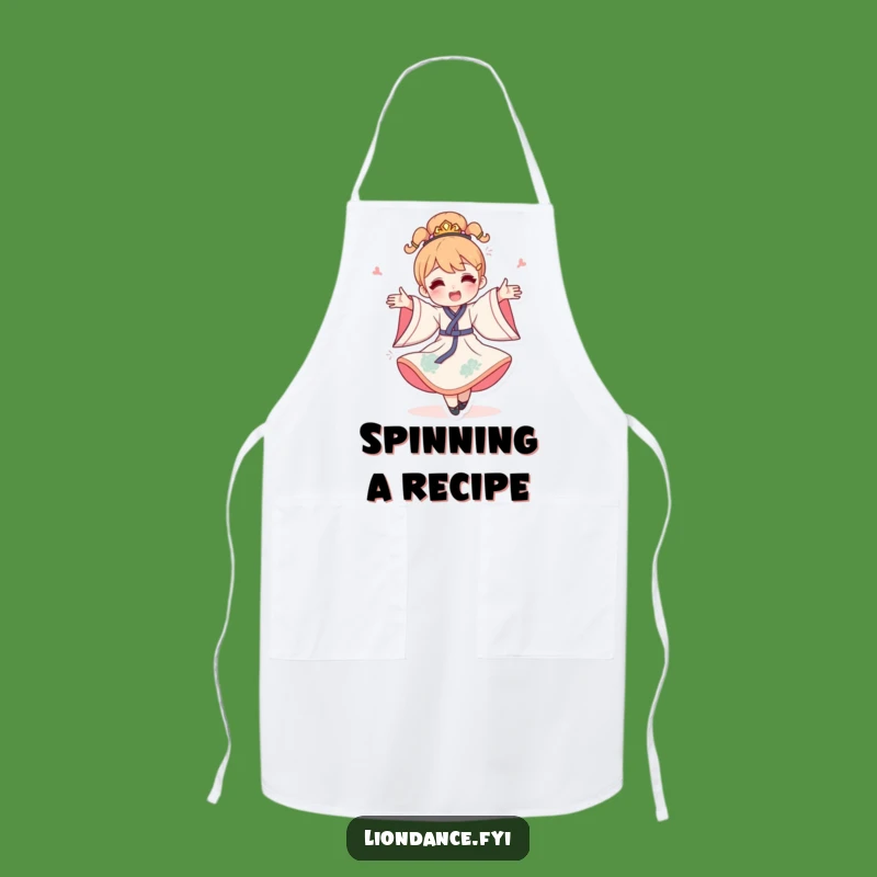 Funny Celebration Spin Apron - Cook with Festive Flair!
