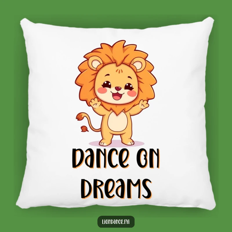 Cozy Funny Dancing Lion Pillow: Silly Dance Character, Soft Humor for Relaxation