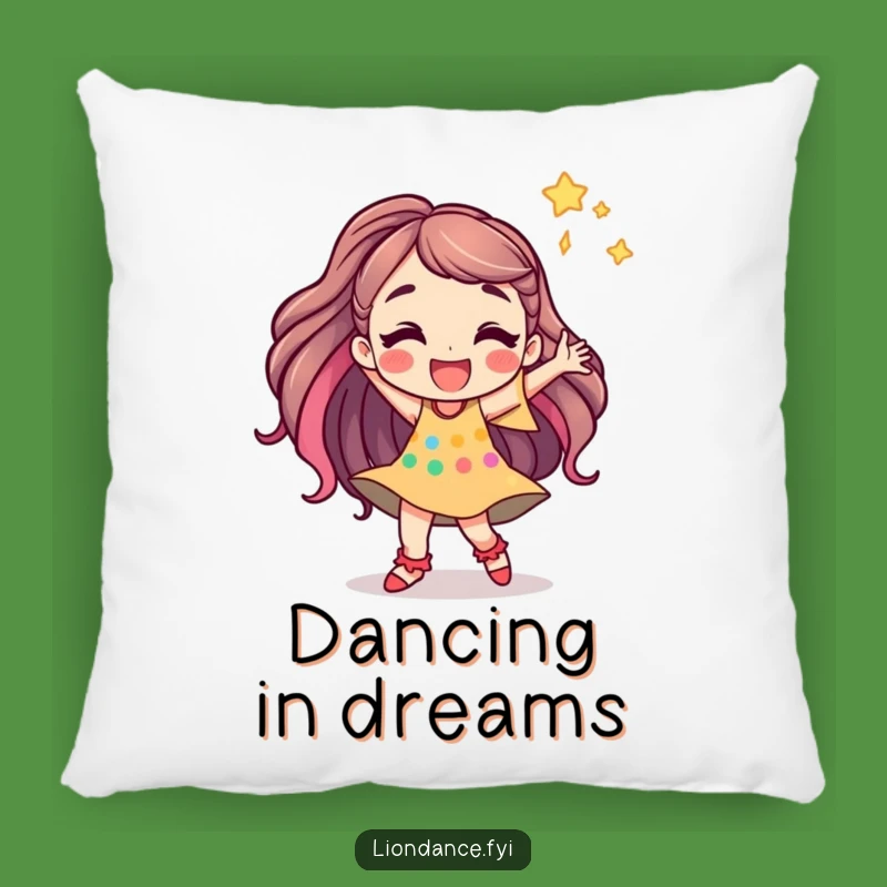 Funny Dancing Character Pillow - Cozy Comfort with a Joyful Spirit