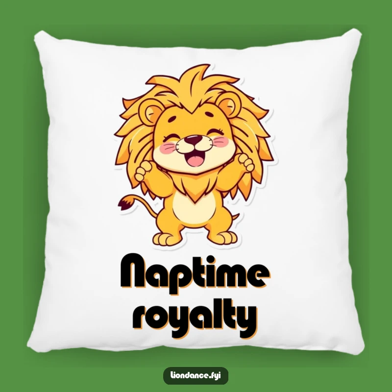 Funny Giggling Character Lion Pillow - Comfy & Hilarious Accent