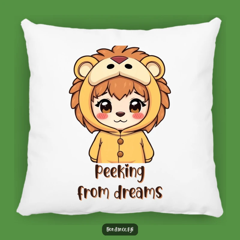Soft Funny Lion Costume Pillow: Curious Comfort, Perfect Funny Gift!
