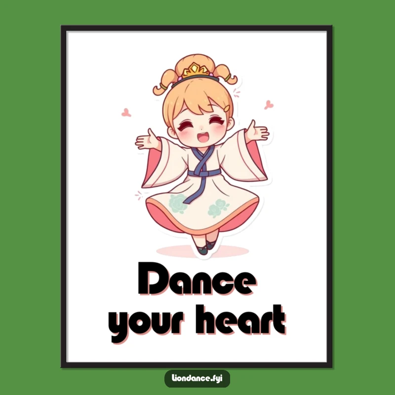 Funny Celebration Spin Poster - Joyful Costume Art for Your Walls