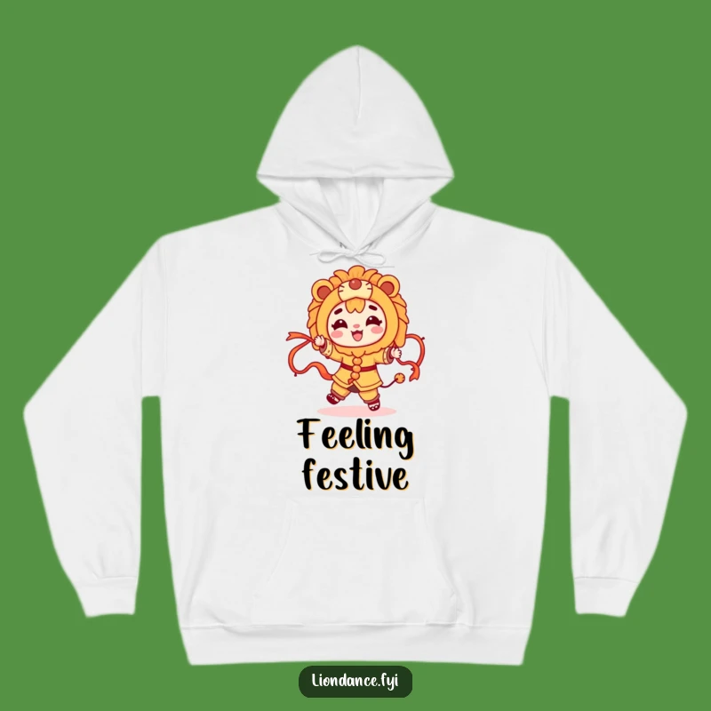 Cozy Funny Dancing Lion Hoodie: Warmth & Celebration, Perfect Gift for Fun Lovers