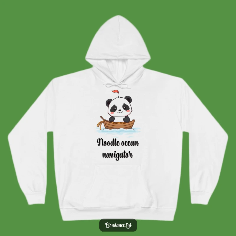 Funny Panda Noodle Hoodie: Cozy Fortune Cookie Sweatshirt Gift