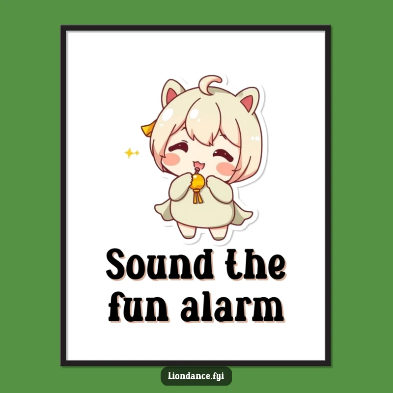 Funny Free Printable Wall Art: Jester Shaking Toy, Humorous Downloadable Home Decor