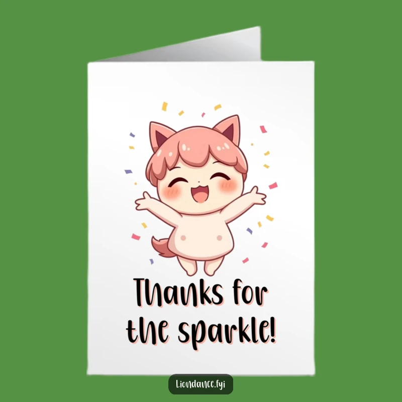 Free Printable Thank You Card: Confetti Smile, Joyful Thanks, Funny Downloadable