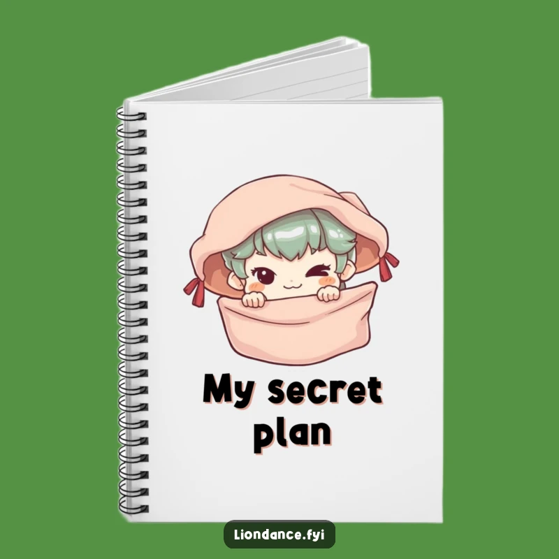 Funny Mischievous Banner Notebook - Humorous Gift for Playful Note-Takers