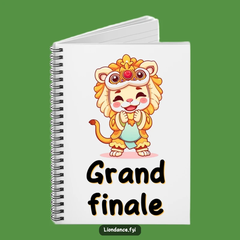 Funny Lion Costume Notebook: Jot Down Ideas with Performer's Humor Gift