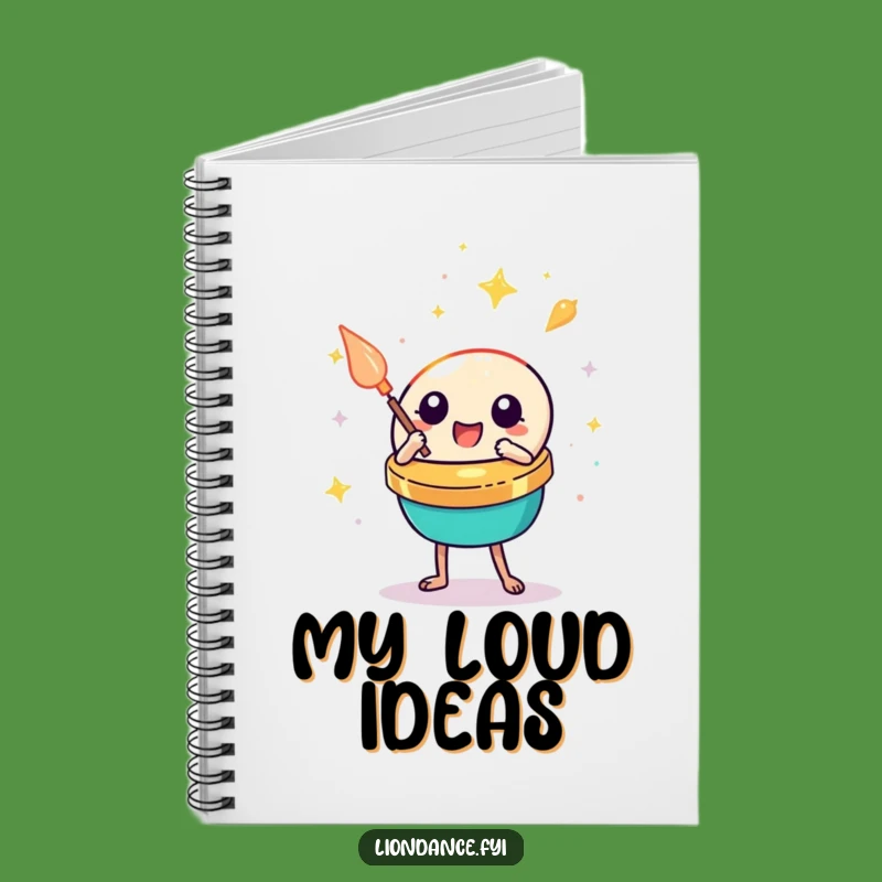 Funny Cymbal Clash Notebook - Jot Down Ideas with Percussion Flair