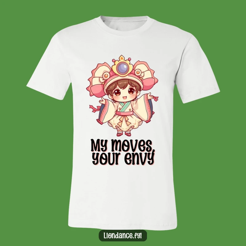 Funny Dancer Character T-Shirt - Cheerful Flair Costume Movement Tee Gift