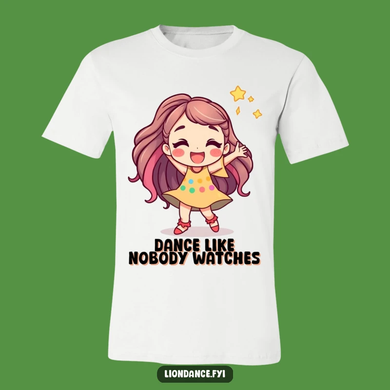 Funny Dancing Character T-Shirt - Express Your Moves with This Tee Gift