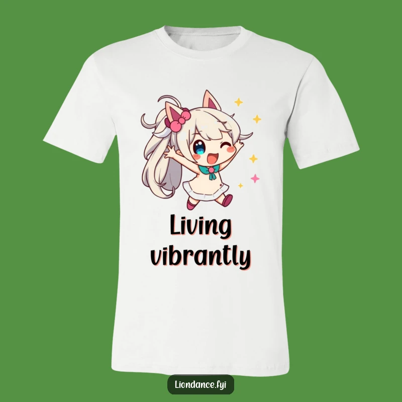 Funny Dynamic Pose T-Shirt - Playful Streamer Action Wear