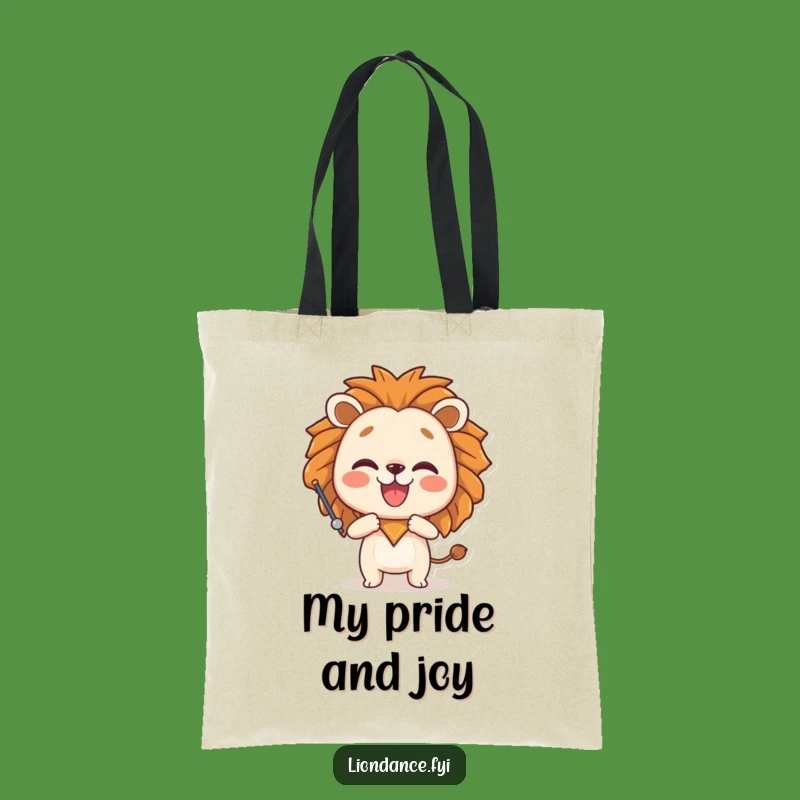 Funny Lion Prop Tote Bag: Carry Your Fun, Perfect Funny Gift!